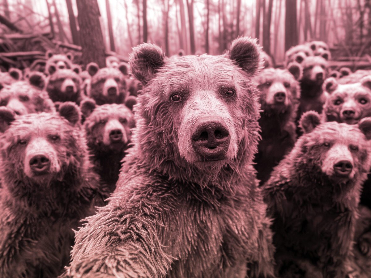 Does a bear unpack team dynamics in the woods?