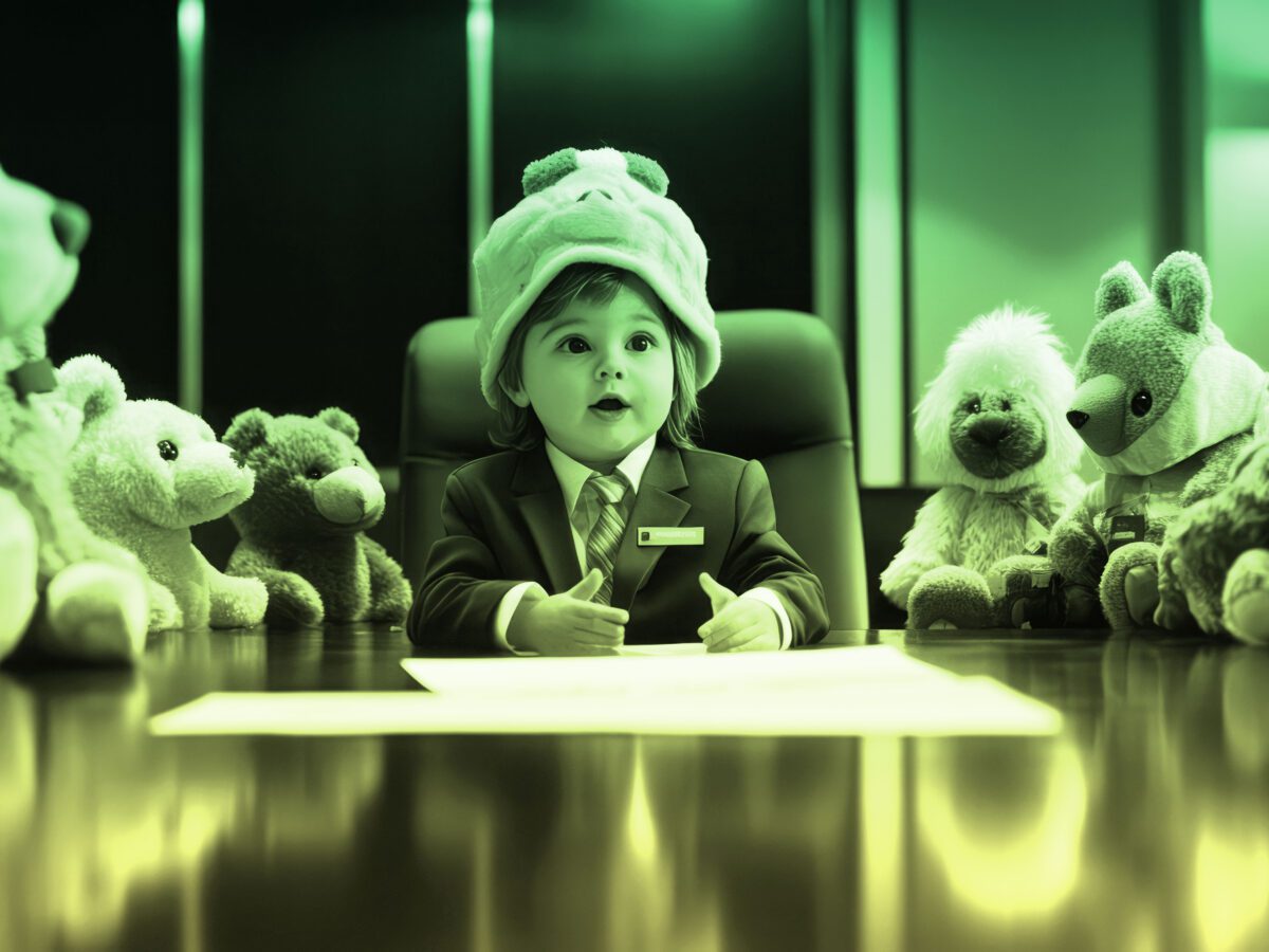 Toddler in the Boardroom